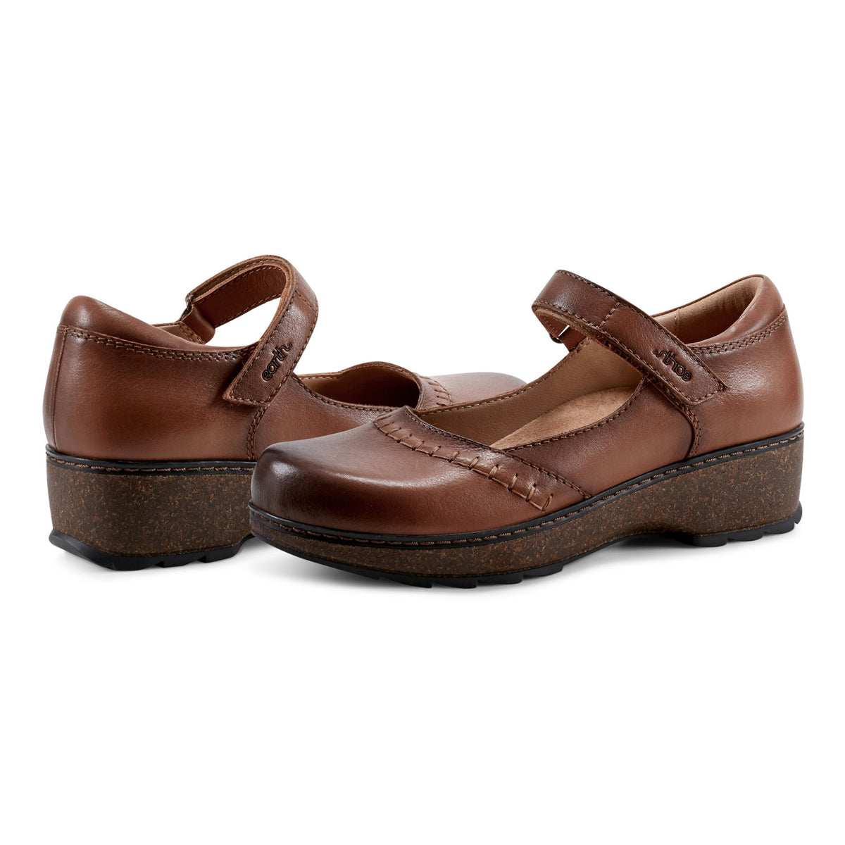 Kalece Leather Mary Jane Clogs