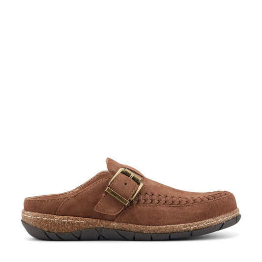 Eileen Braided Suede Clogs