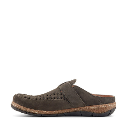 Eileen Braided Suede Clogs