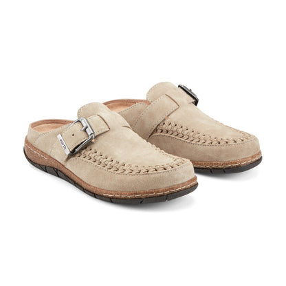 Eileen Braided Suede Clogs