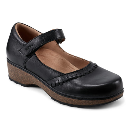 Kalece Leather Mary Jane Clogs