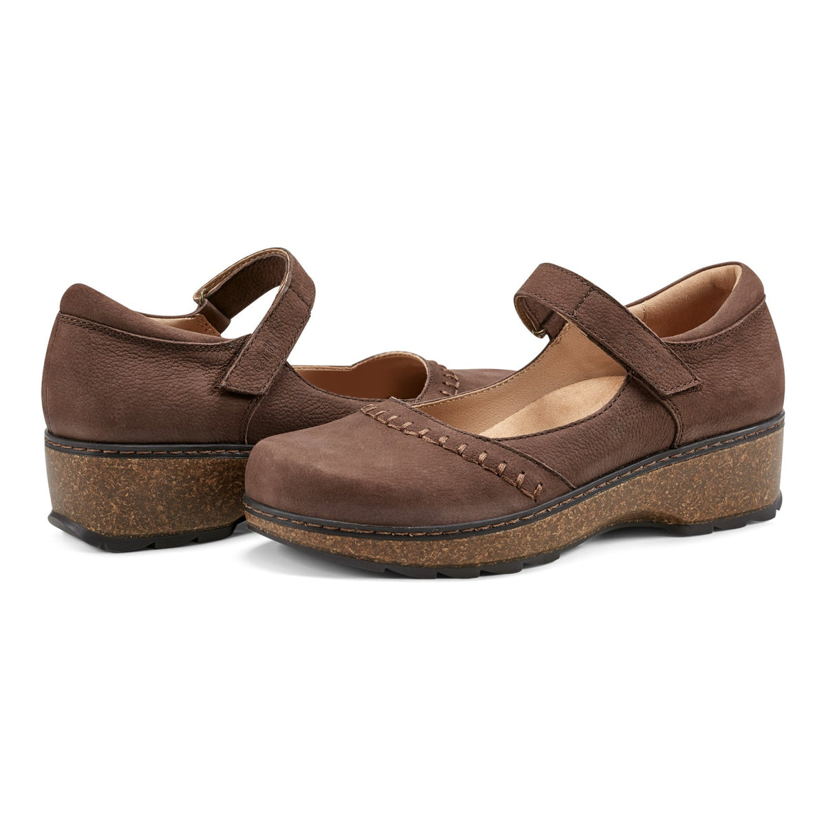 Kalece Leather Mary Jane Clogs