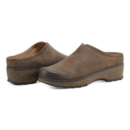 Kolia Round Toe Slip-on Casual Clogs
