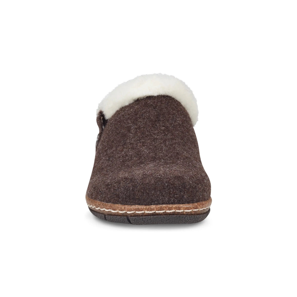 Elena Cold Weather Round Toe Casual Slip-on Clogs