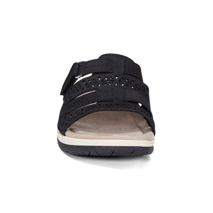 Sinci Square Toe Slip-on Casual Sandals