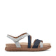 Navy/Light Blue Leather