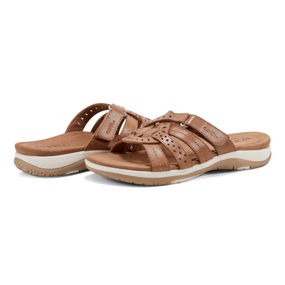 Sassoni Strappy Casual Slip-On Flat Sandals