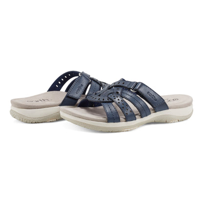 Sassoni Strappy Casual Slip-On Flat Sandals