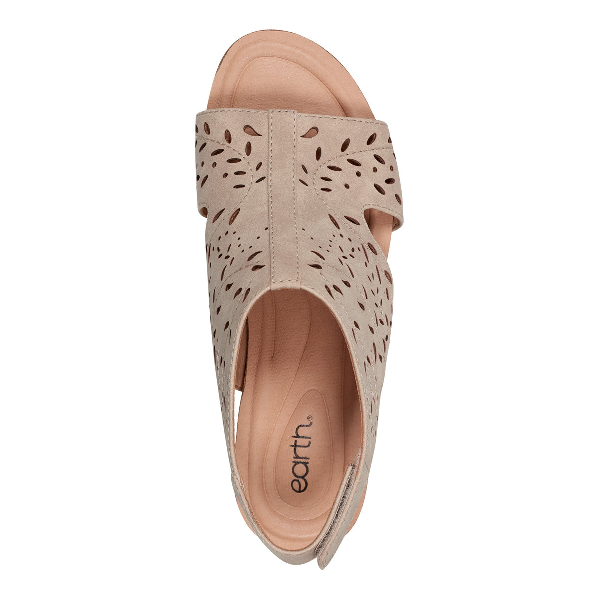Halin Round Toe Casual Slingback Wedge Sandals