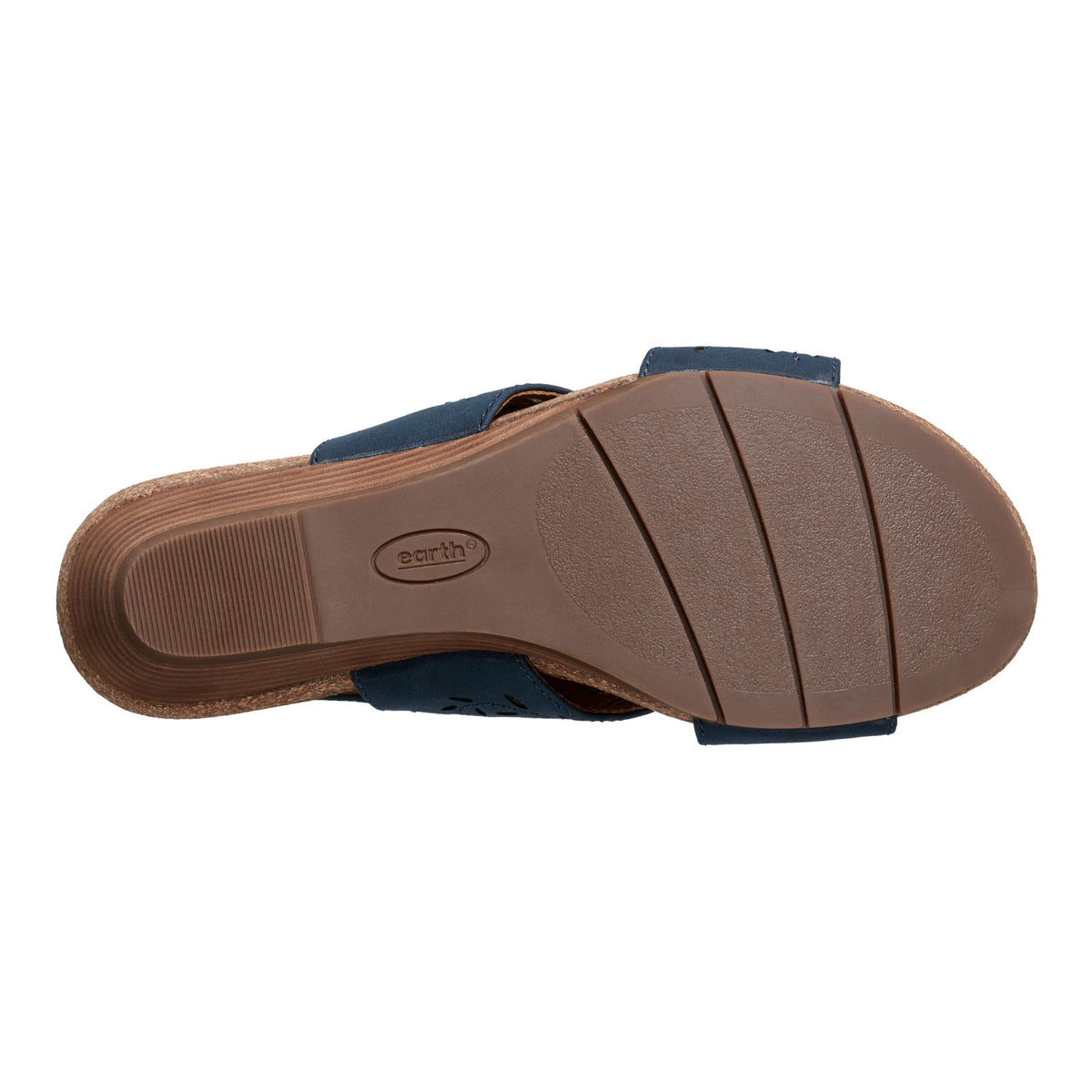 Halin Round Toe Casual Slingback Wedge Sandals