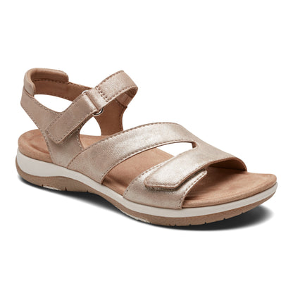 Sureal Leather Strappy Sandals