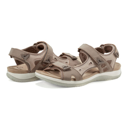 Skylar Round Toe Lightweight Casual Flat Sandals