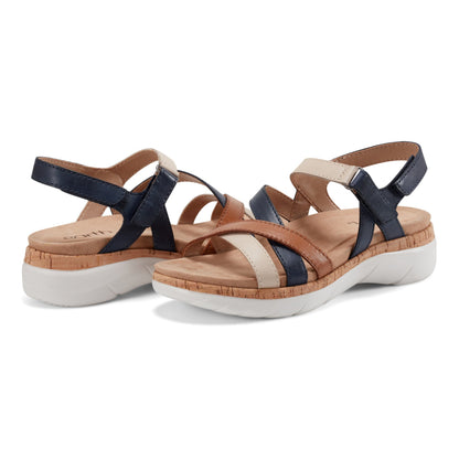 Rosie Open Toe Strappy Flat Casual Sandals