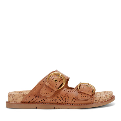 Francii Round Toe Casual Slip-on Flat Sandals