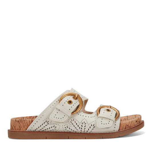 Francii Round Toe Casual Slip-on Flat Sandals