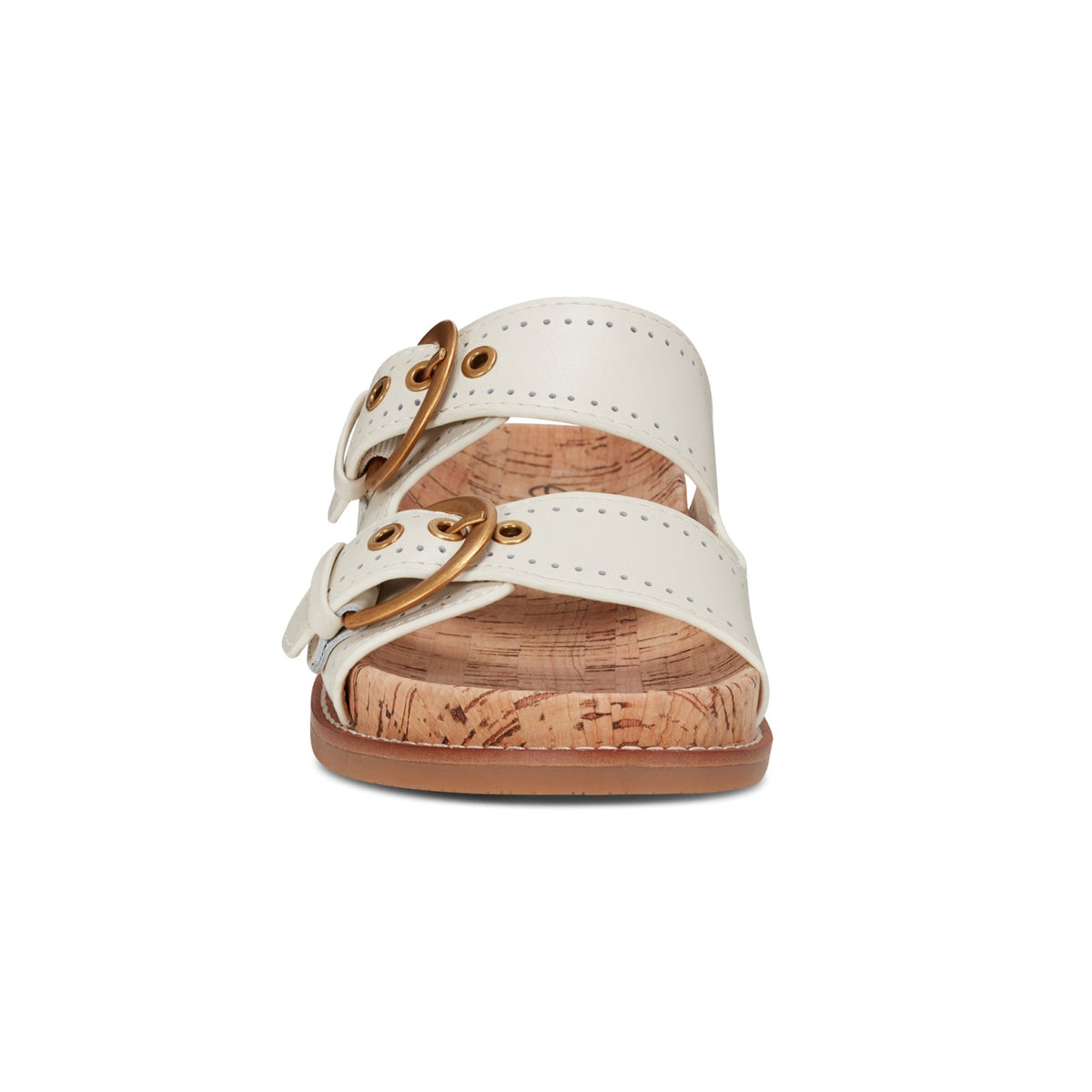Francii Round Toe Casual Slip-on Flat Sandals