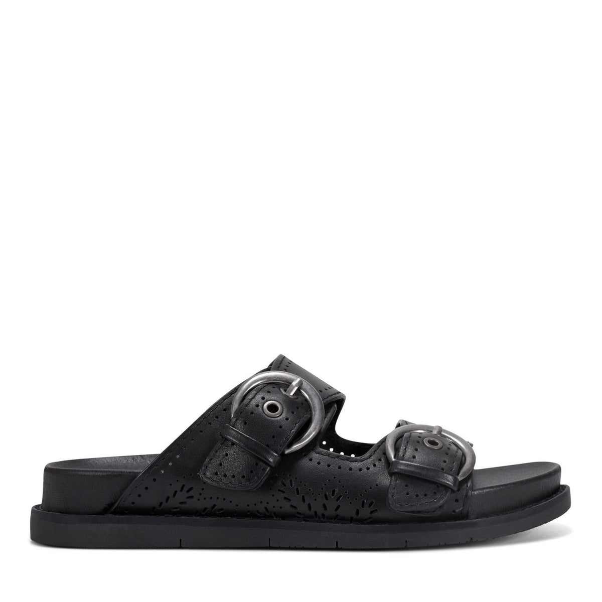 Francii Round Toe Casual Slip-on Flat Sandals