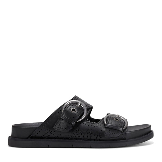 Francii Round Toe Casual Slip-on Flat Sandals