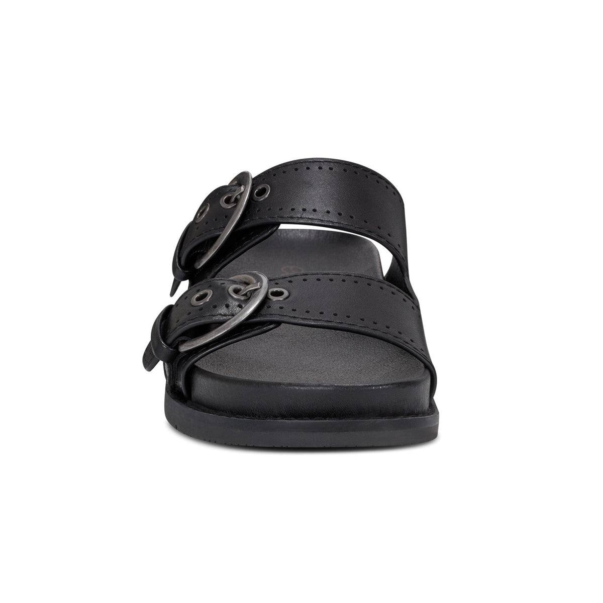 Francii Round Toe Casual Slip-on Flat Sandals