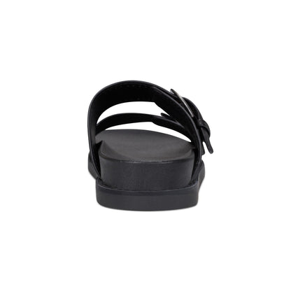 Francii Round Toe Casual Slip-on Flat Sandals