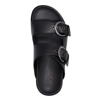 Francii Round Toe Casual Slip-on Flat Sandals