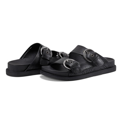 Francii Round Toe Casual Slip-on Flat Sandals