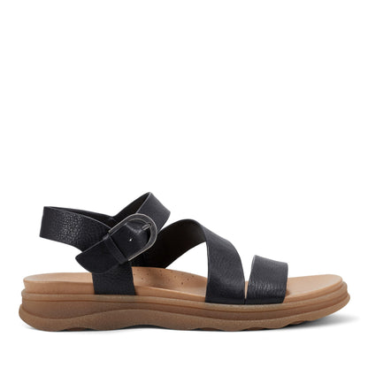 Lainey Casual Strappy Round Toe Flat Sandals
