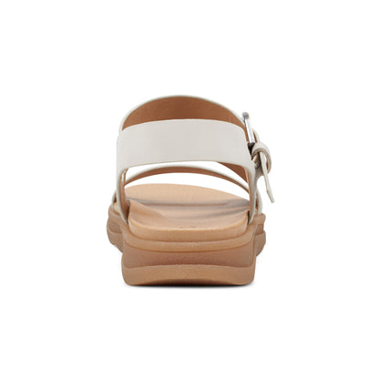 Lainey Casual Strappy Round Toe Flat Sandals