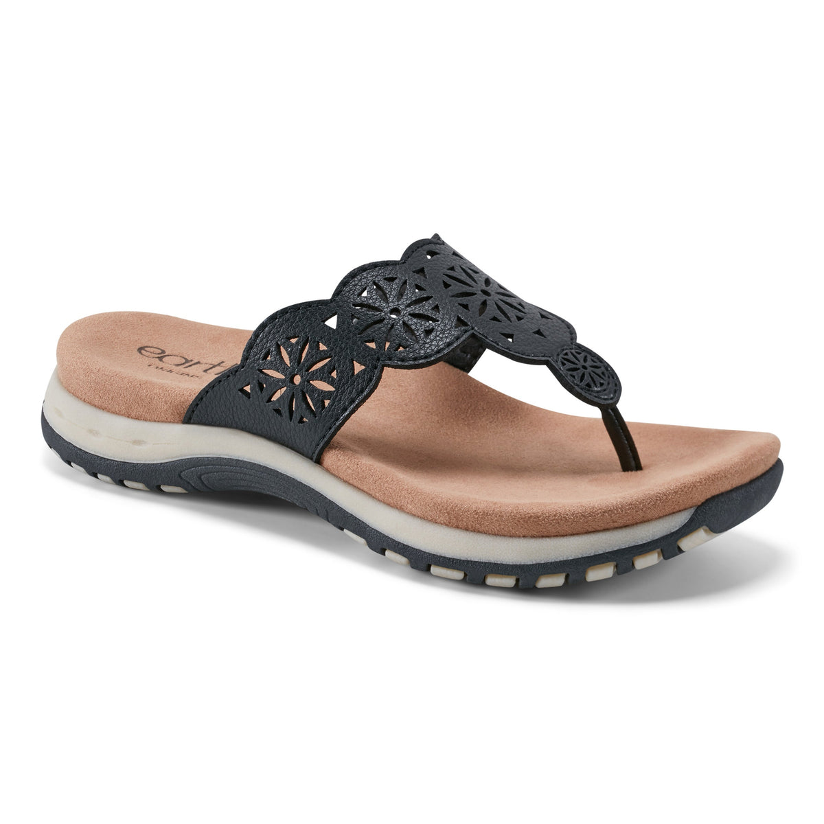 Sadie Square Toe Casual Slip-on Flat Sandals