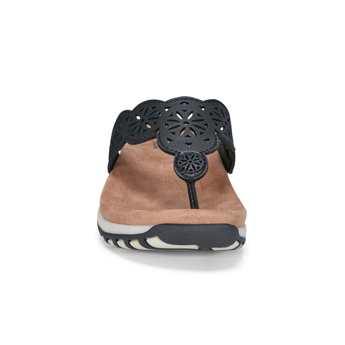 Sadie Square Toe Casual Slip-on Flat Sandals
