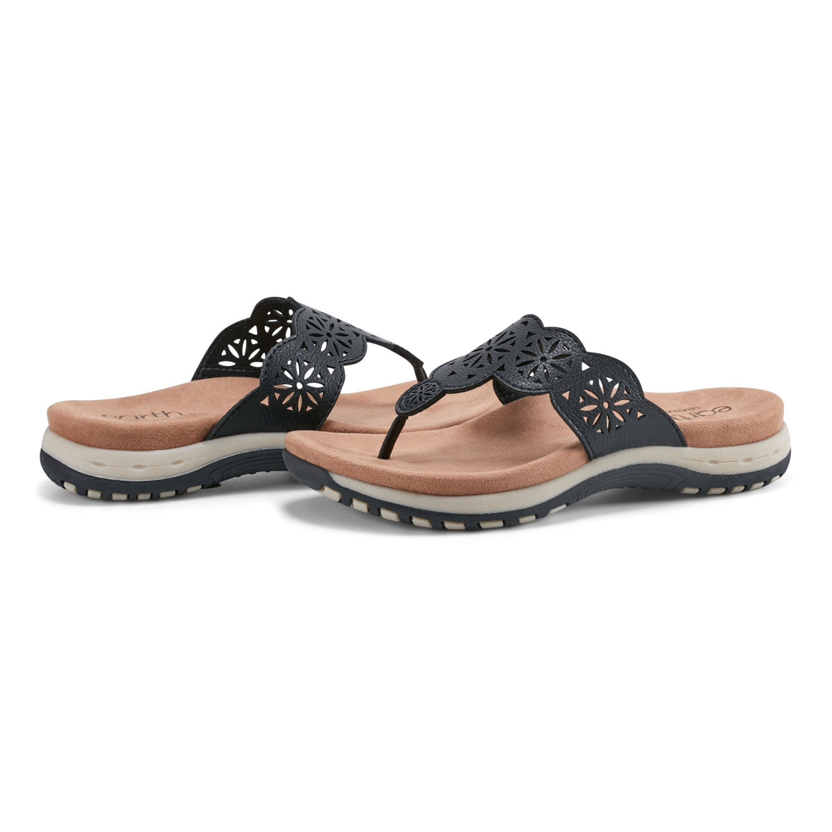 Sadie Square Toe Casual Slip-on Flat Sandals