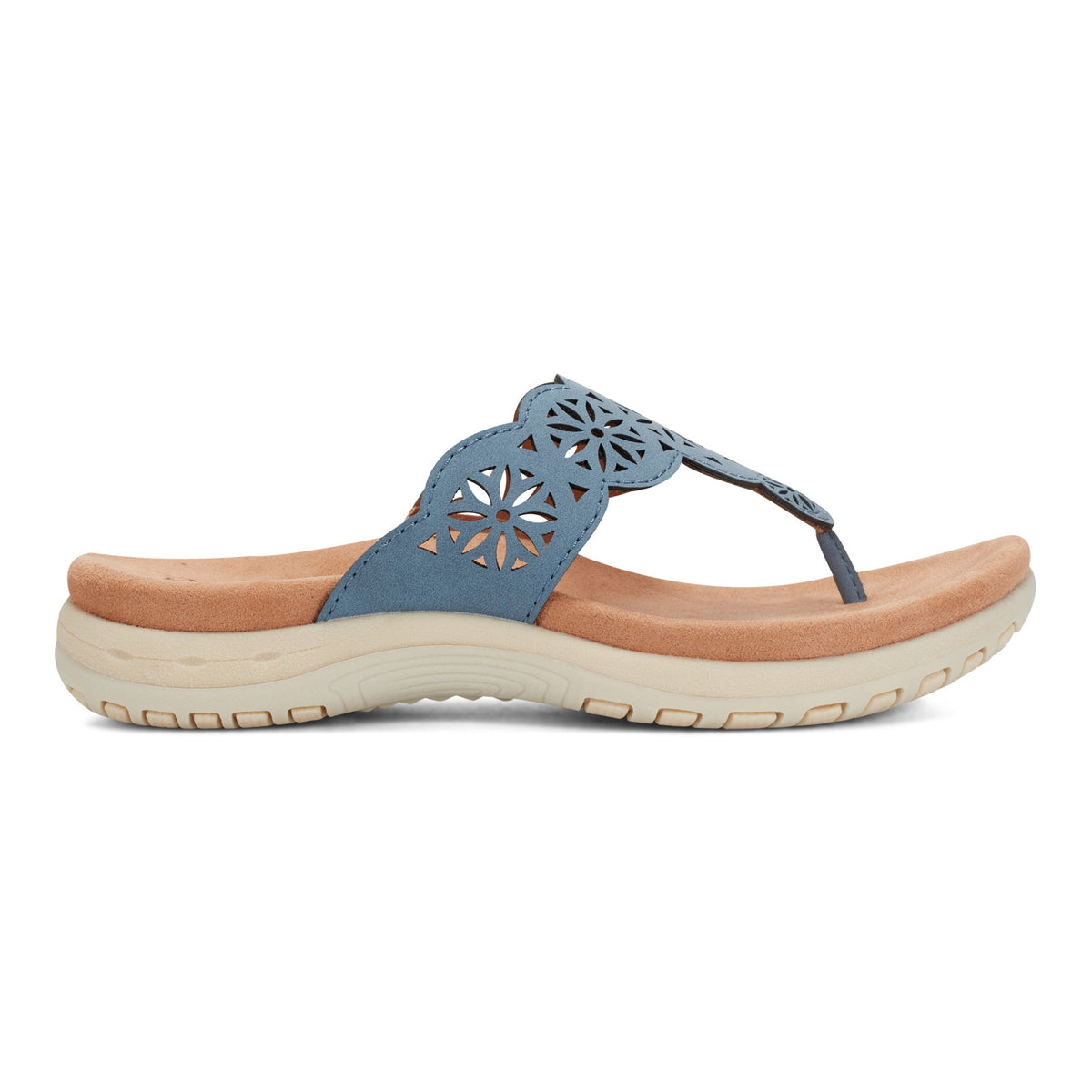 Sadie Square Toe Casual Slip-on Flat Sandals