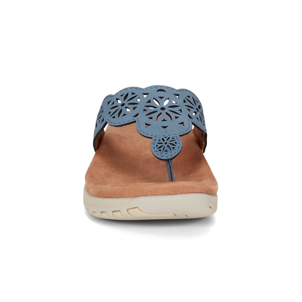 Sadie Square Toe Casual Slip-on Flat Sandals