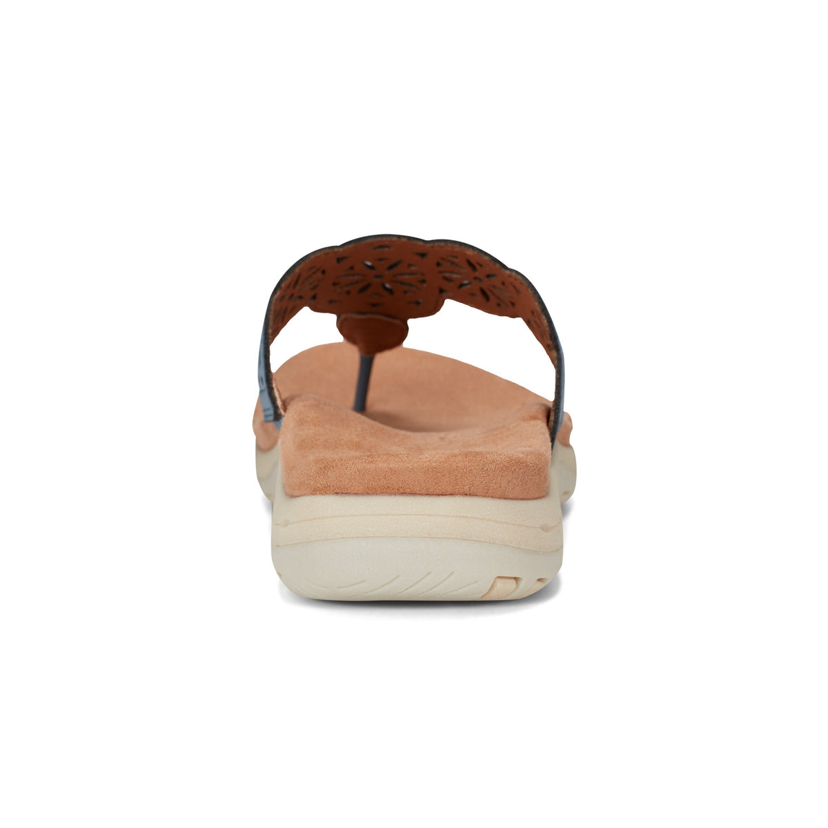 Sadie Square Toe Casual Slip-on Flat Sandals