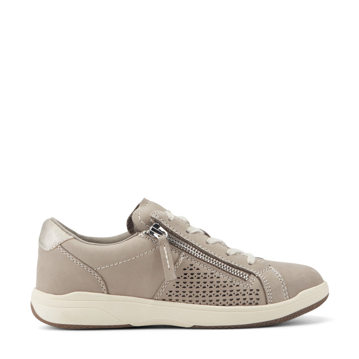 Netta Round Toe Casual Lace-up Sneakers