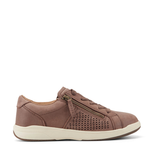 Netta Round Toe Casual Lace-up Sneakers