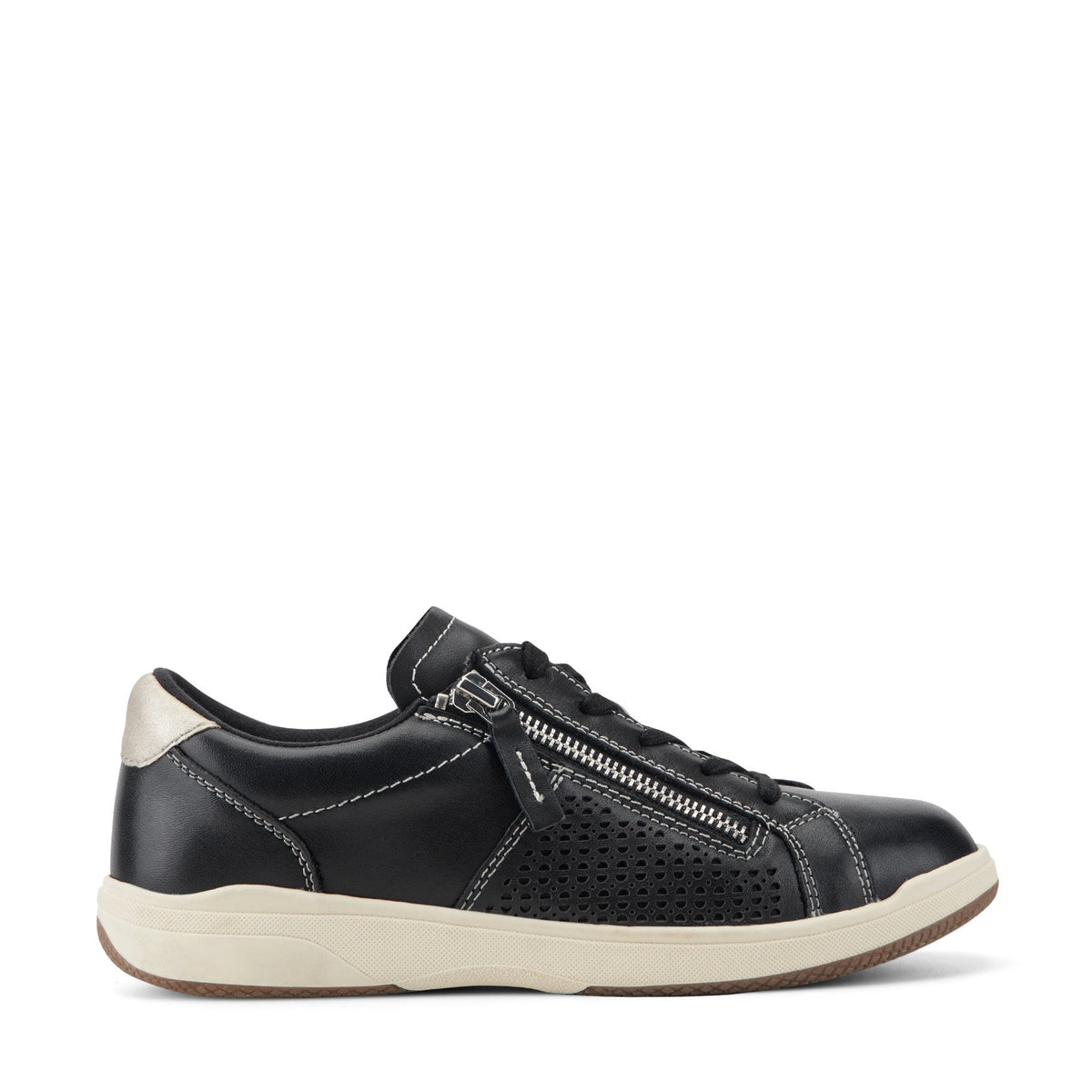 Netta Round Toe Casual Lace-up Sneakers