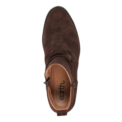 Chandy Suede Ruched Booties