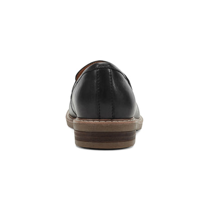 Jayde Leather Knotted Loafers