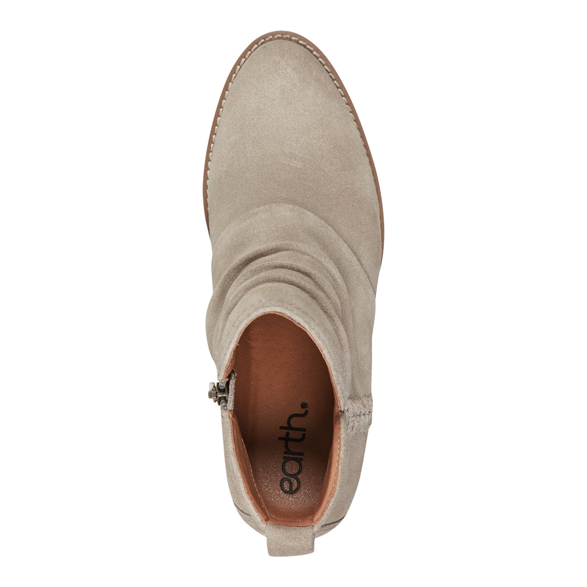 Chandy Suede Ruched Booties