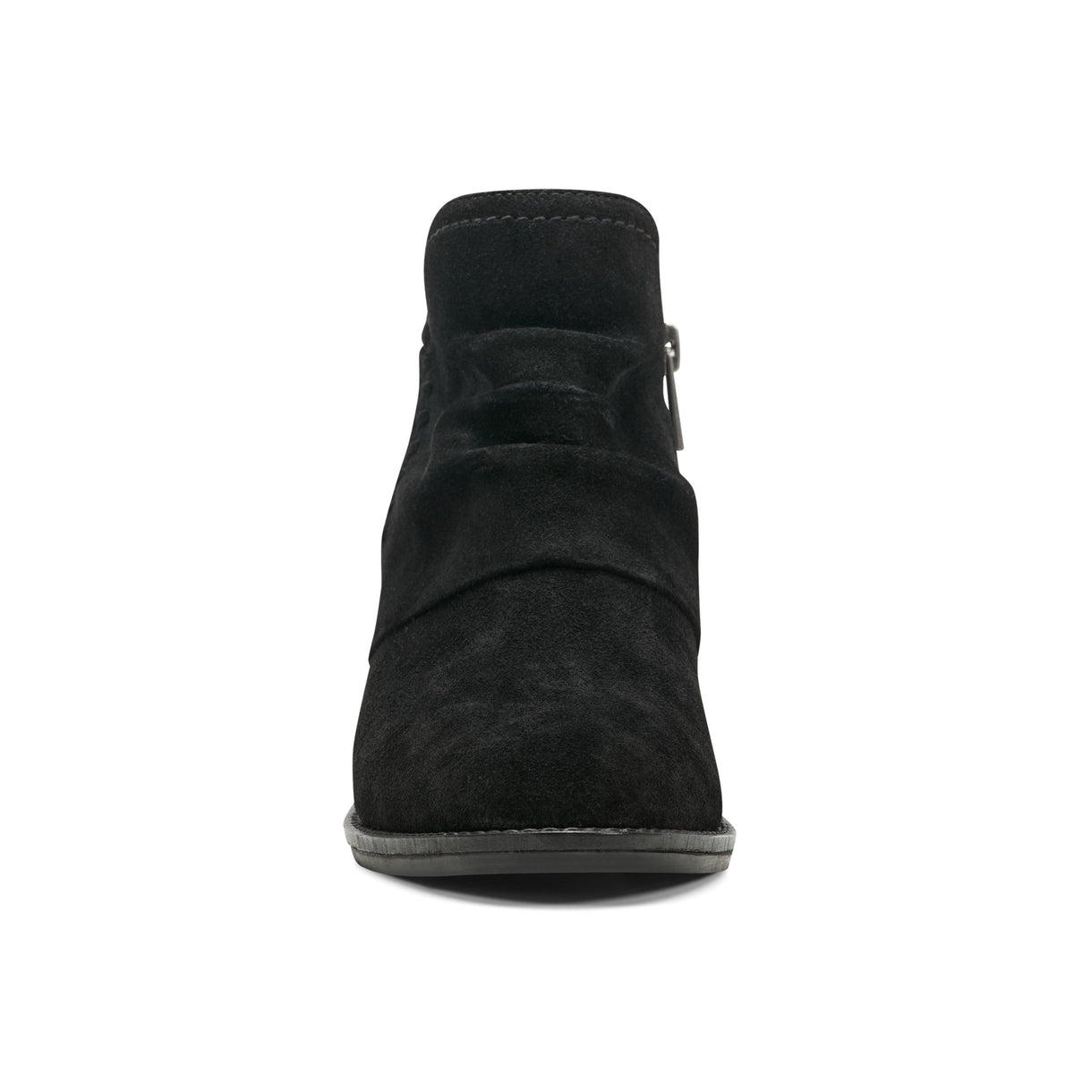 Chandy Suede Ruched Booties