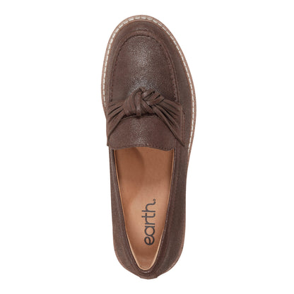 Jayde Leather Knotted Loafers