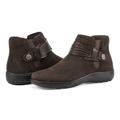 Synal Flat Casual Booties