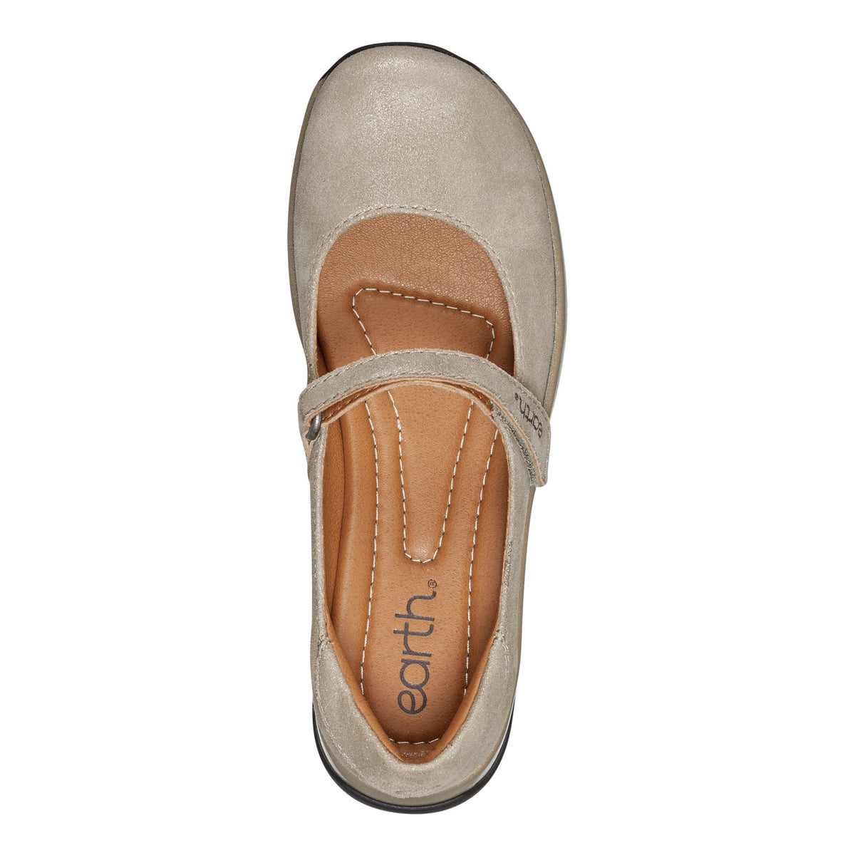 Tose Lug Sole Square Toe Casual Ballet Flats