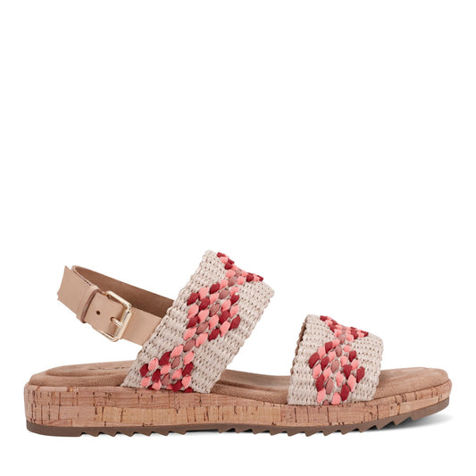 Patricia Open Toe Slingback Casual Sandals