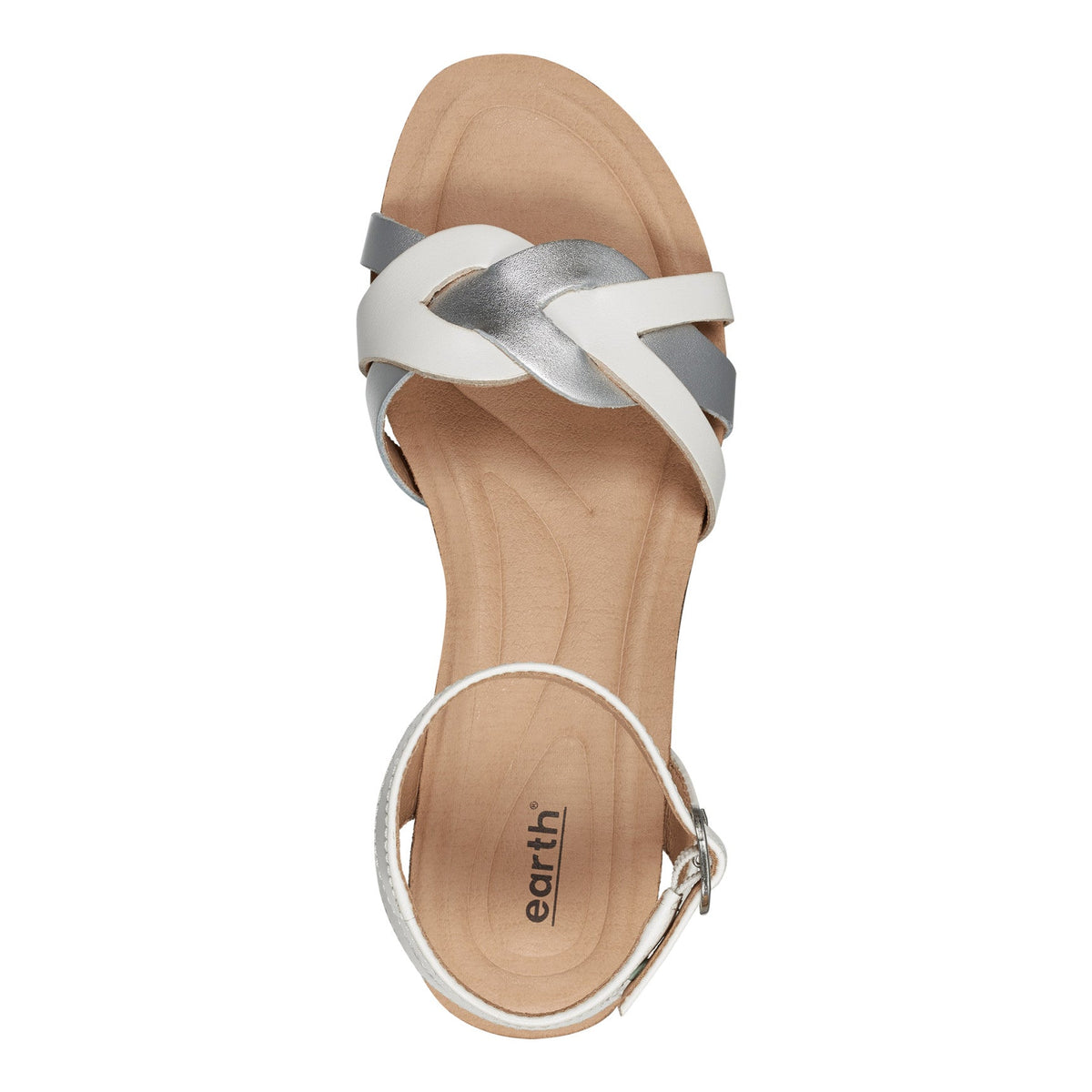 Herly Woven Strappy Stacked Heel Dress Sandals