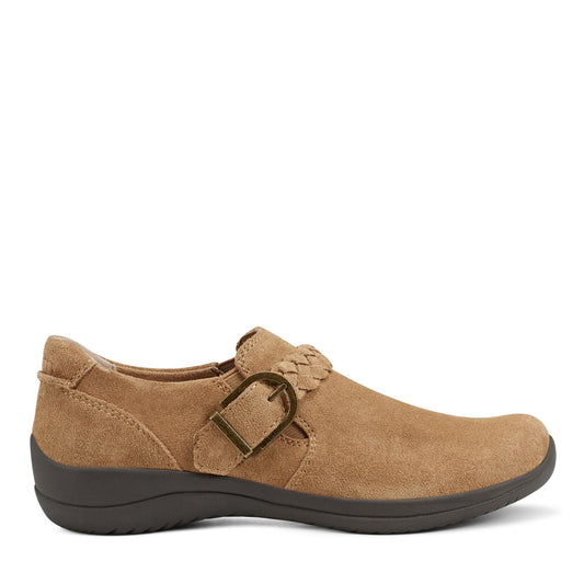 Farage Round Toe Casual Slip-on Flats