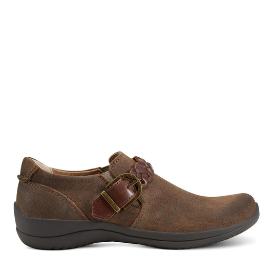 Farage Round Toe Casual Slip-on Flats