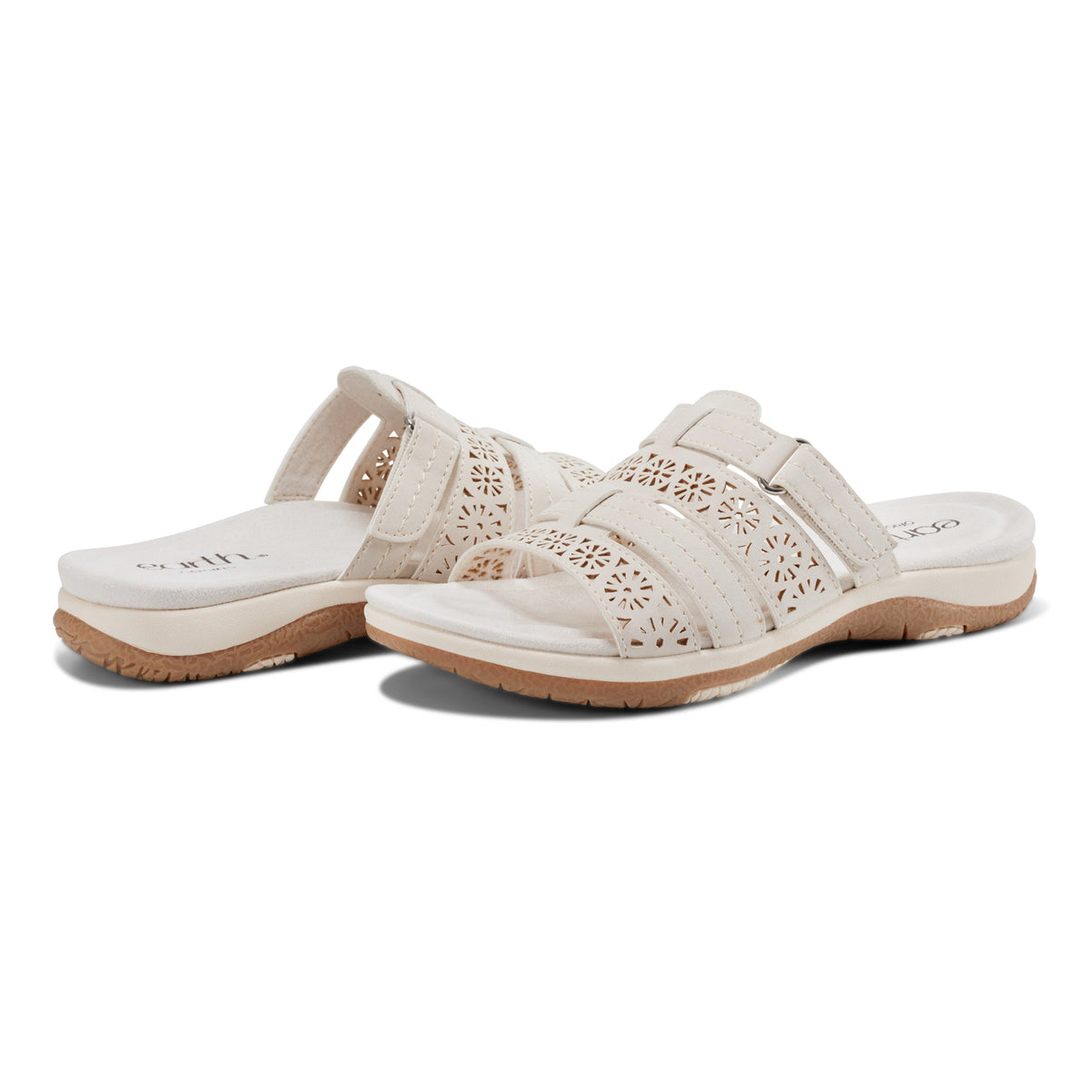 Sinci Square Toe Slip-on Casual Sandals